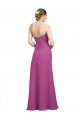 Boutique Baie sauvage Trapèze Mousseline Longue Robes demoiselle d'honneur