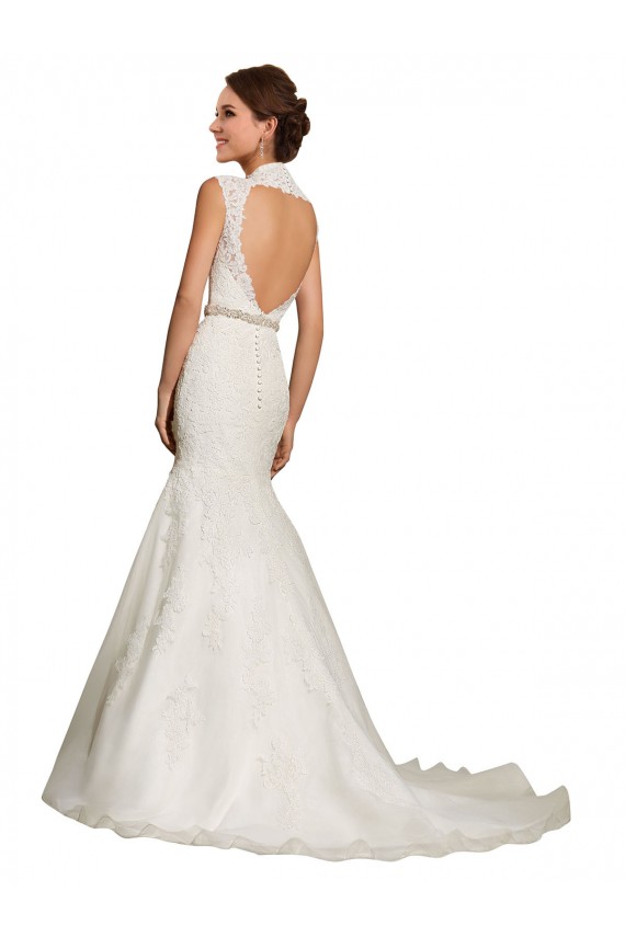 Boutique Blanc Sirène Tulle Dentelle Robes de mariée