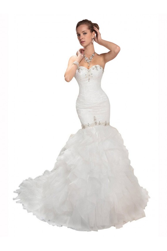 Boutique Blanc Sirène Tulle Robes de mariée