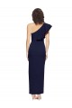 Boutique Bleu marine foncé Fourreau Crêpe Stretch Longue Formelles Robes demoiselle d'honneur / Robes de soirée / Robes de bal