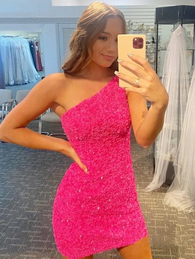 Boutique Couleur affichée Fourreau Courte Paillettes Velours Courte Robes de bal