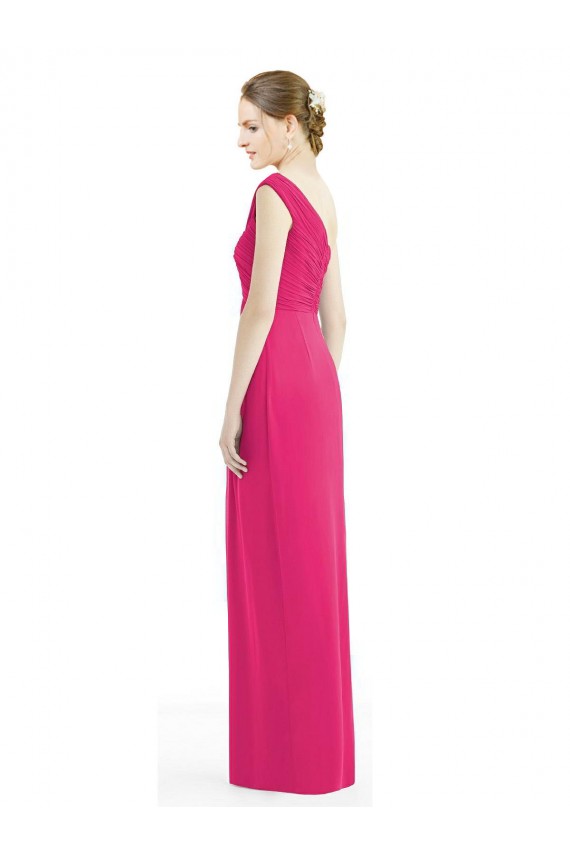 Boutique Fourreau Mousseline Longue Robes demoiselle d'honneur