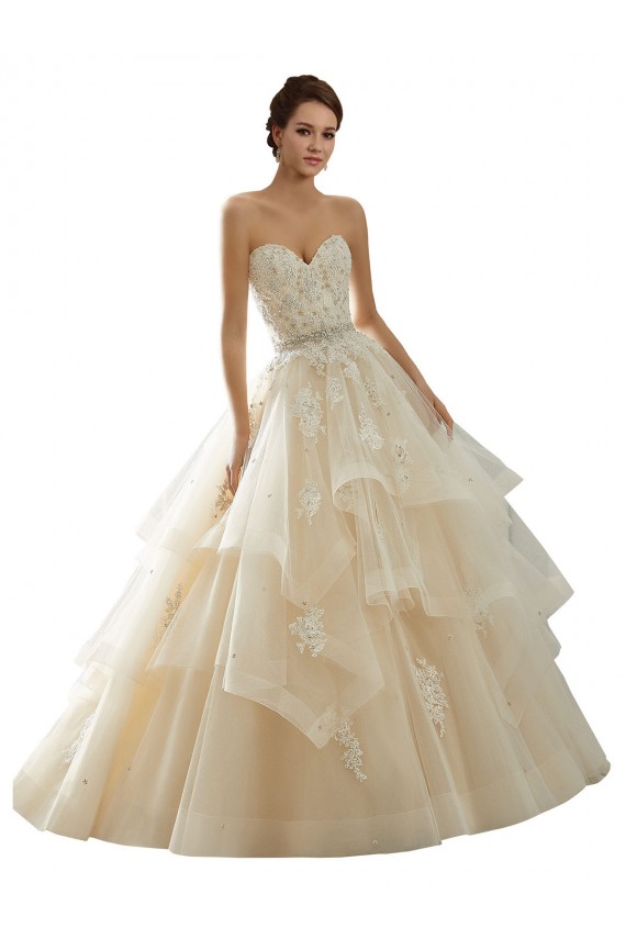 Boutique Ivoire & Champagne Princesse Tulle Dentelle Robes de mariée