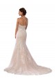 Boutique Ivoire & Champagne Sirène Bretelles spaghetti Dentelle Boho Robes de mariée
