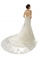 Boutique Ivoire & Champagne Sirène Col V Tulle Dentelle Robes de mariée