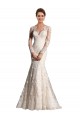 Boutique Ivoire & Champagne Sirène Illusion Tulle Dentelle Robes de mariée