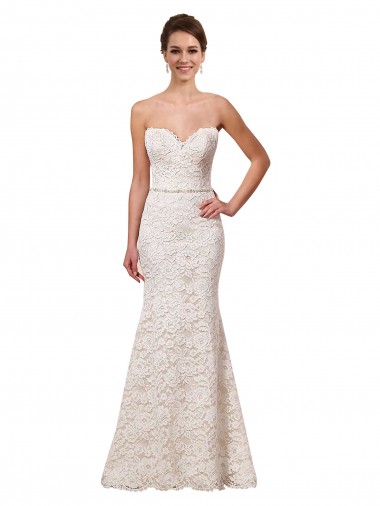 Boutique Ivoire Fourreau Dentelle Robes de mariée