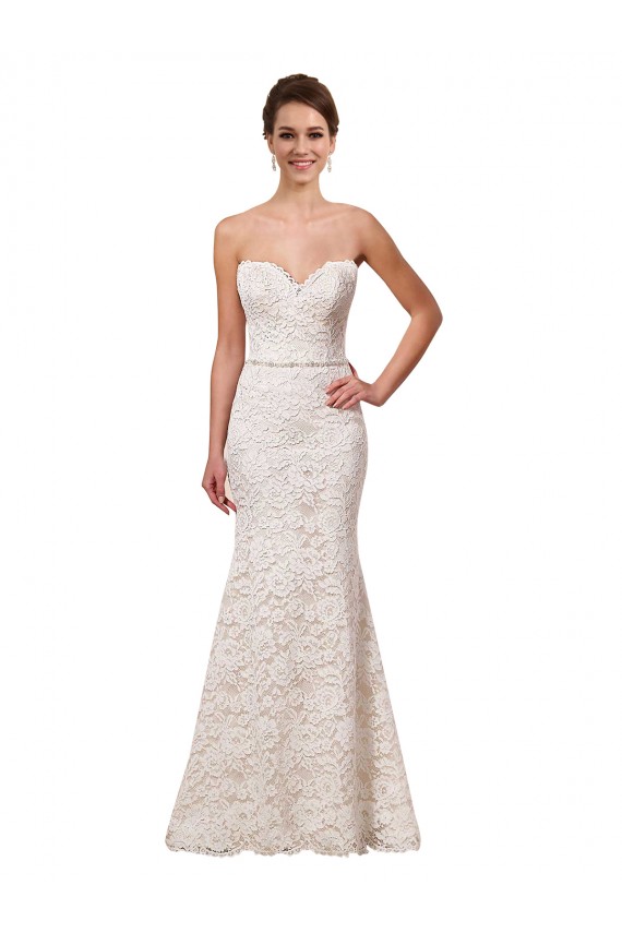 Boutique Ivoire Fourreau Dentelle Robes de mariée