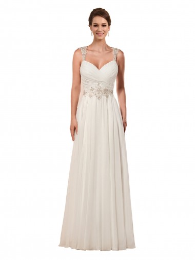 Boutique Ivoire Fourreau Mousseline Robes de mariée