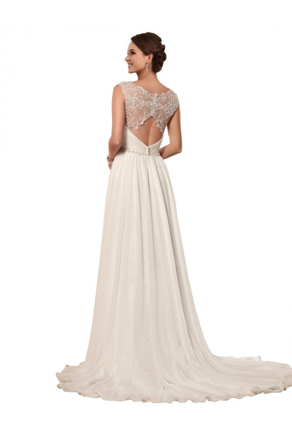 Boutique Ivoire Fourreau Mousseline Robes de mariée