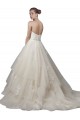 Boutique Ivoire Princesse Scoop Sans bretelle Tulle Dentelle Robes de mariée