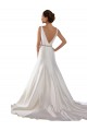 Boutique Ivoire Sirène Bateau Satiné Robes de mariée