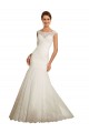 Boutique Ivoire Sirène Bateau Tulle Dentelle Robes de mariée