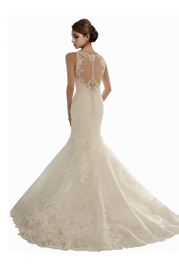 Boutique Ivoire Sirène Illusion Dentelle Robes de mariée