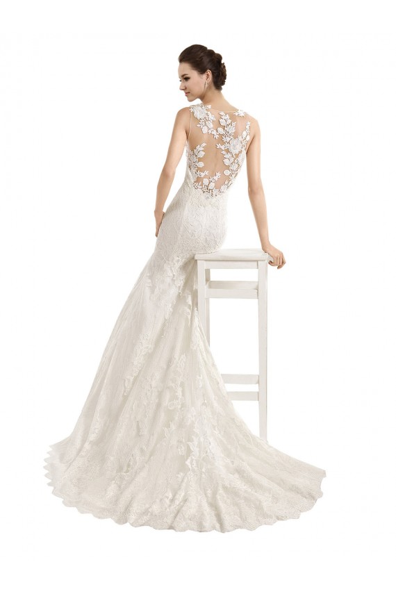 Boutique Ivoire Sirène Illusion Dentelle Robes de mariée
