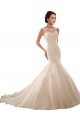 Boutique Ivoire Sirène Illusion Tulle Dentelle Robes de mariée
