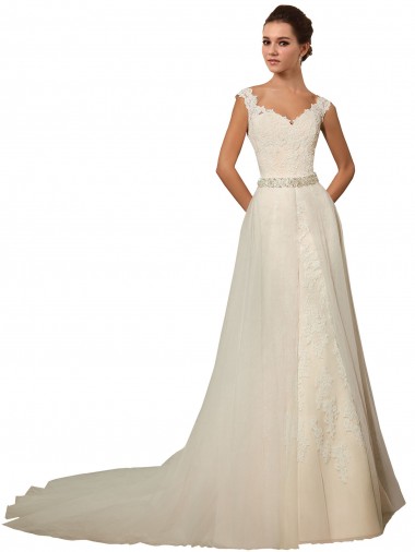 Boutique Ivoire Sirène Tulle Dentelle Robes de mariée