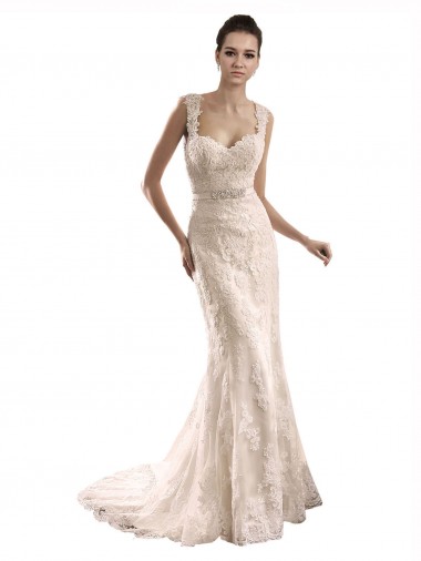 Boutique Ivoire Sirène Tulle Dentelle Robes de mariée