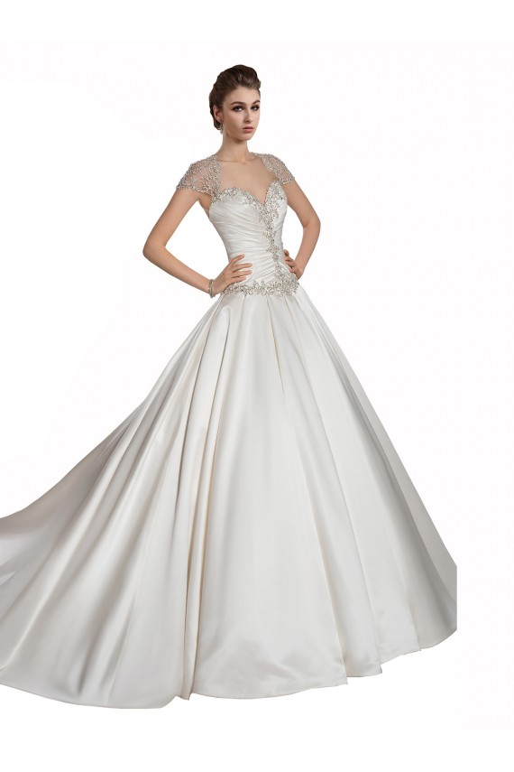 Boutique Ivoire Trapèze Satiné Robes de mariée