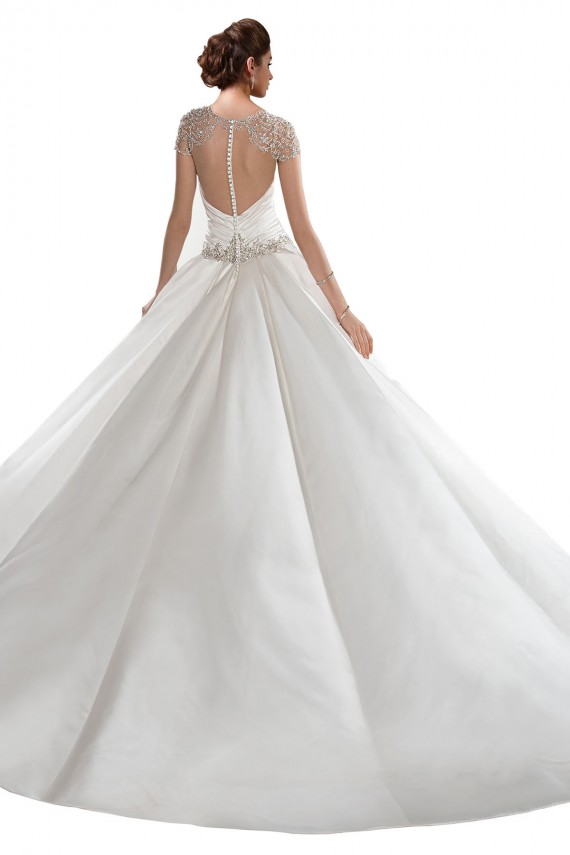 Boutique Ivoire Trapèze Satiné Robes de mariée