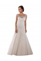 Boutique Ivoire Trapèze Scoop Tulle Robes de mariée