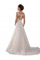 Boutique Ivoire Trapèze Scoop Tulle Robes de mariée
