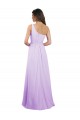 Boutique Lilas Trapèze Mousseline Longue Robes demoiselle d'honneur