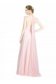 Boutique Menthe verte Trapèze Bretelles spaghetti Tulle Longue Robes demoiselle d'honneur