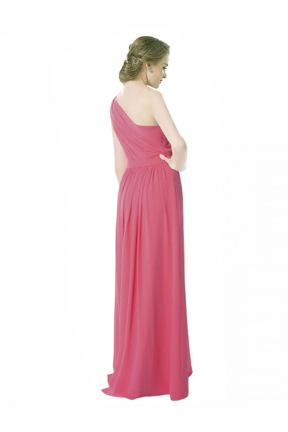 Boutique Menthe verte Trapèze Mousseline Longue Robes demoiselle d'honneur