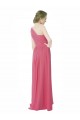 Boutique Menthe verte Trapèze Mousseline Longue Robes demoiselle d'honneur