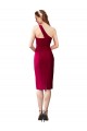 Boutique Noir Fourreau Crêpe Stretch Courte Robes demoiselle d'honneur / Robes de soirée / Robes de cocktail