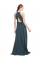 Boutique Noir Fourreau Licou Mousseline Longue Robes demoiselle d'honneur