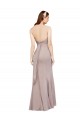 Boutique Noir Sirène Épaule Dénudée Mousseline Longue Robes demoiselle d'honneur / Robes de bal