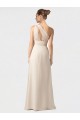 Boutique Noir Trapèze Mousseline Longue Robes demoiselle d'honneur