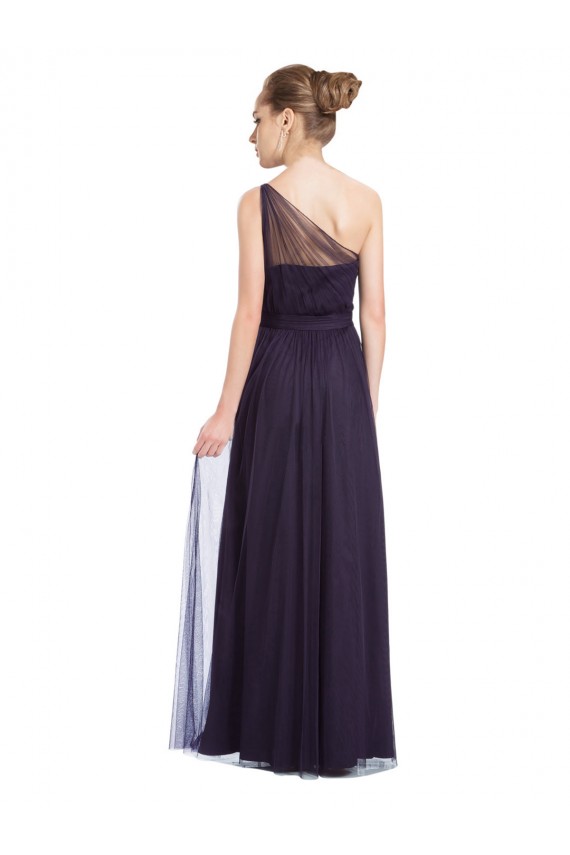 Boutique Noir Trapèze Tulle Longue Robes demoiselle d'honneur
