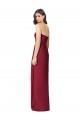 Boutique Olive verte Trompette Sans bretelle Mousseline Longue Robes demoiselle d'honneur