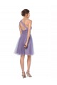 Boutique Pastèque Trapèze Tulle Longue Robes demoiselle d'honneur