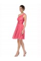 Boutique Pastèque Trapèze Tulle Longue Robes demoiselle d'honneur