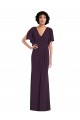 Boutique Pourpre Fourreau Col V Spandex Longue Formelles Robes demoiselle d'honneur / Robes de soirée / Robes de bal