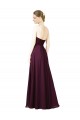 Boutique Pourpre Trapèze Mousseline Longue Robes demoiselle d'honneur