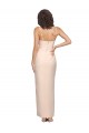 Boutique Fourreau Sans bretelle Crêpe Stretch Longue Robes demoiselle d'honneur / Robes de bal