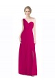 Boutique Rouge 16 Trapèze Mousseline Longue Robes demoiselle d'honneur