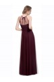Boutique Rouge 74 Trapèze Licou Illusion Tulle Longue Robes demoiselle d'honneur
