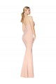 Boutique Sirène Col Haut Crêpe Stretch Longue Formelles Robes demoiselle d'honneur / Robes de soirée / Robes de bal