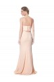 Boutique Sirène Sans bretelle Col Haut Crêpe Stretch Longue Formelles Robes demoiselle d'honneur / Robes de soirée / Robes de bal