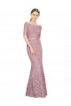 Boutique Sirène Épaule Dénudée Dentelle Longue Robes demoiselle d'honneur / Robes de bal