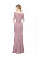 Boutique Sirène Épaule Dénudée Dentelle Longue Robes demoiselle d'honneur / Robes de bal