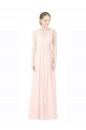 Boutique Trapèze Jewel Mousseline Longue Robes demoiselle d'honneur
