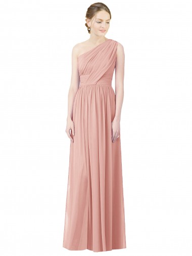 Boutique Trapèze Mousseline Longue Robes demoiselle d'honneur
