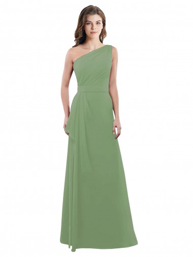 Boutique Trapèze Mousseline Longue Robes demoiselle d'honneur